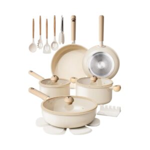 18-Piece Ceramic Cookware Set