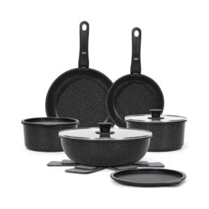 15-Piece Nonstick Stackable Kitchenware Set
