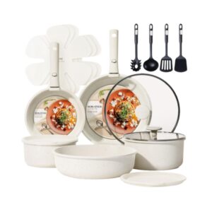 Detachable Nonstick Cookware Set