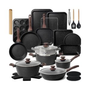 31-Piece Nonstick Cookware Set
