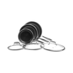 Hybrid Stainless Frying Pan Set